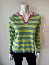 Load image into Gallery viewer, Zaket &amp; Plover - Stripe Henley - Lake