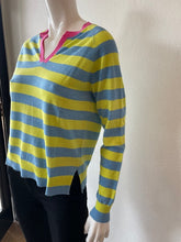 Load image into Gallery viewer, Zaket &amp; Plover - Stripe Henley - Lake