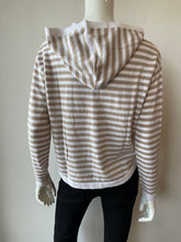 Load image into Gallery viewer, Zaket &amp; Plover - Multi Stripe Hoodie - White