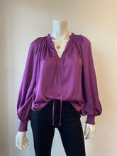 Load image into Gallery viewer, Gilner Farrar - Calista Blouse - Winter Berry