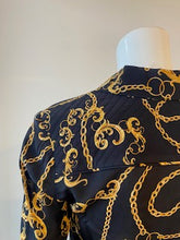 Load image into Gallery viewer, Gilner Farrar - Maeve Blouse - Black Chain