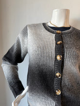 Load image into Gallery viewer, J Society - Space Dye Shaker Cardigan - Smoke
