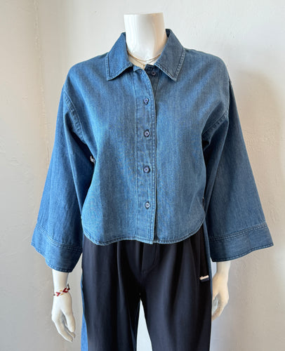 Stateside - Washed Chambray Shirt - Chambray