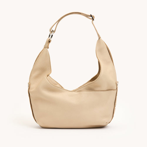 Hammitt Tom Zip Medium - Limestone Silver