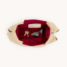 Load image into Gallery viewer, Hammitt Tom Zip Medium - Limestone Silver