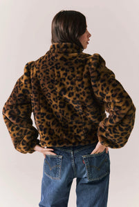 Chaser - Leopard Puff Sleeve Jacket - Leo