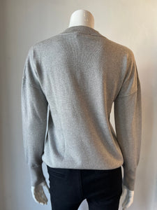J Society Cut Out Sweater - Platinum