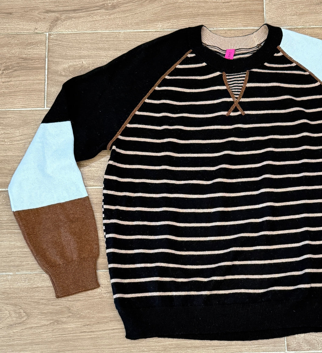 Zaket & Plover - Breton Sweater - Black