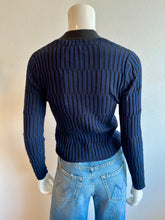 Load image into Gallery viewer, Wispr - Imogen Stripe Cardi - Navy