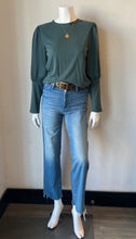 Load image into Gallery viewer, Melissa Nepton - Awana Long Sleeve Rob Combo - Bistro Green