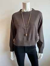 Load image into Gallery viewer, Pink Martini- Grigio Sweater- Dark Grey