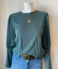 Load image into Gallery viewer, Melissa Nepton - Awana Long Sleeve Rob Combo - Bistro Green