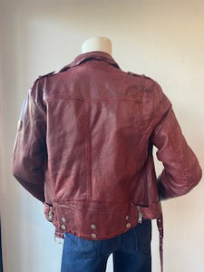 Mauritius - Wild 2 RF Leather Jacket - Ox Red