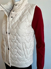 Load image into Gallery viewer, J. Society - Heart Puffer Vest - Latte