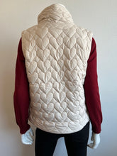 Load image into Gallery viewer, J. Society - Heart Puffer Vest - Latte