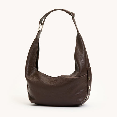 Hammitt- Tom (Medium)- Espresso Pebble/Silver