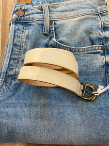 Amsterdam Heritage - White Ank Belt - Off White