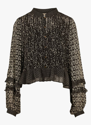 Maison Hotel- Catalina Blouse- Black Sheep
