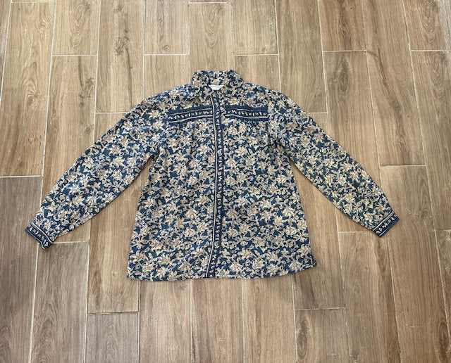 Maison Hotel- Stella Blouse- Blue Lion