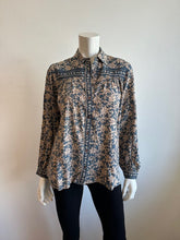 Load image into Gallery viewer, Maison Hotel- Stella Blouse- Blue Lion