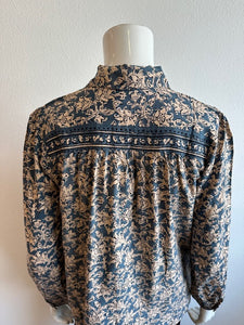 Maison Hotel- Stella Blouse- Blue Lion