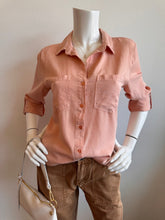 Load image into Gallery viewer, Velvet Heart - Sirena Rolled Tab Sleeve - Coral