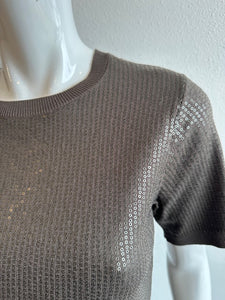 Sanctuary- Sparkle Sequin Sweater- Ink