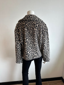 Sanctuary- Colette Fur Jacket- Leo