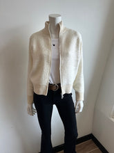 Load image into Gallery viewer, Sanctuary- Boucle Sweater Jacket- Chalk