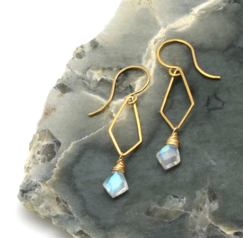 A Stone's Throw - Rainy Moon Kites - Earrings
