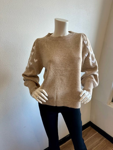 Pink Martini- Revello Sweater- Beige