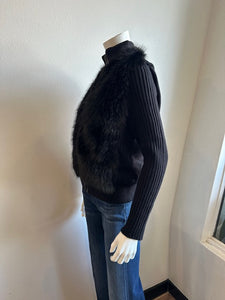 Melissa Nepton- Helios Sweater Jacket- Black
