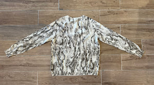 J. Society- Python Crew Sweater- Beige