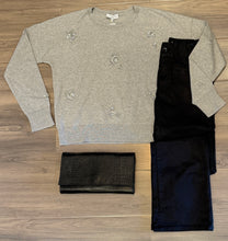 Load image into Gallery viewer, J Society - Brooch Crew - Heather