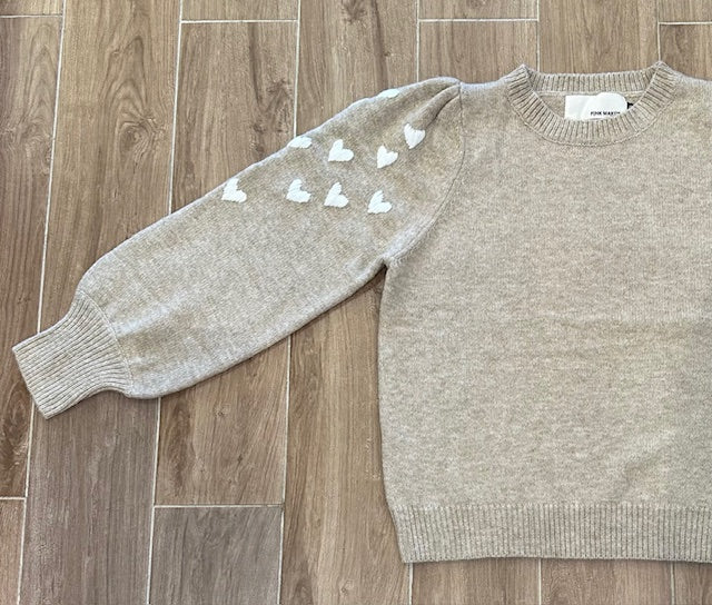 Pink Martini- Revello Sweater- Beige