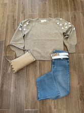 Load image into Gallery viewer, Pink Martini- Revello Sweater- Beige