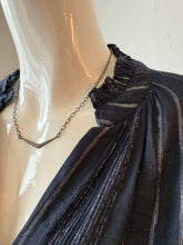 Load image into Gallery viewer, Velvet - Cynthia Boho Top - Navy