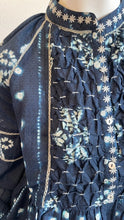 Load image into Gallery viewer, Maison Hotel - Shibori Dreams Sora Blouse - Ocean Ink