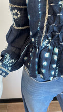 Load image into Gallery viewer, Maison Hotel - Shibori Dreams Sora Blouse - Ocean Ink