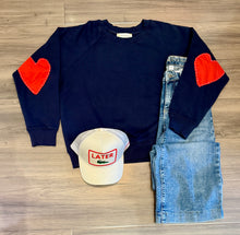 Load image into Gallery viewer, Kerri Rosenthal -Benton Sweatshirt - Indigo