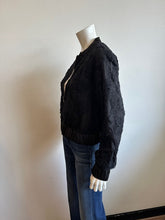 Load image into Gallery viewer, Sanctuary- Rosy Party Bomber- Black