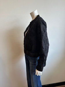 Sanctuary- Rosy Party Bomber- Black