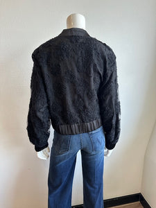 Sanctuary- Rosy Party Bomber- Black