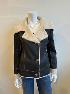 Brave + True- Haywood Faux Leather Jacket - Black