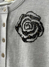 Load image into Gallery viewer, Label + Thread - Texas Rose Cardigan - Fog Rose