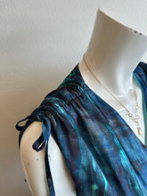 Load image into Gallery viewer, Lola &amp; Sophie - X-Ray Printed Wrap Maxi - Navy