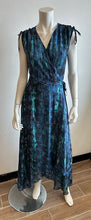 Load image into Gallery viewer, Lola &amp; Sophie - X-Ray Printed Wrap Maxi - Navy