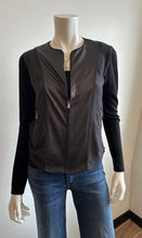 Load image into Gallery viewer, Lola &amp; Sophie - Mixed Media Cardigan - Black