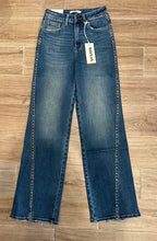 Load image into Gallery viewer, Bayeas- Studded Twist Jean- Vintage Blue