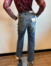 Load image into Gallery viewer, Bayeas- Studded Twist Jean- Vintage Blue
